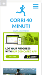 Mobile Screenshot of corri40minuti.com